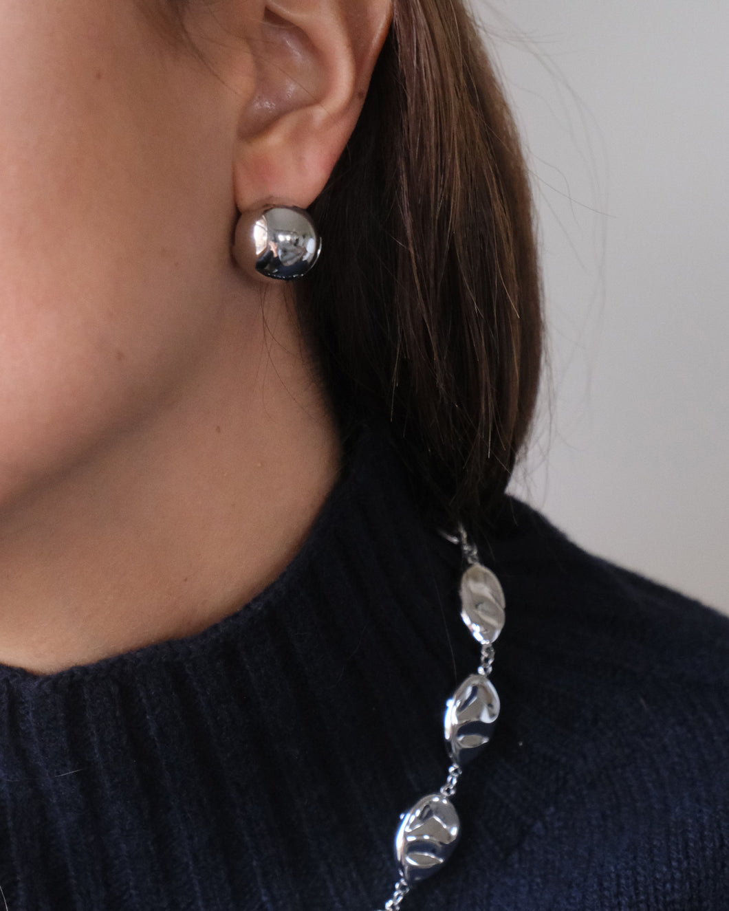 Silver Balls Earrings